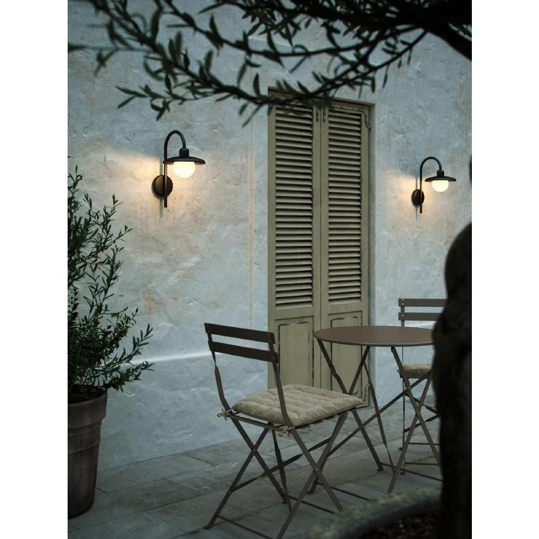 Nordlux Berlo Wall Light Black