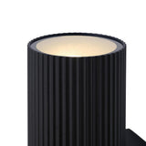 Nordlux Kyklop Ripple Maxi Wall Light Black