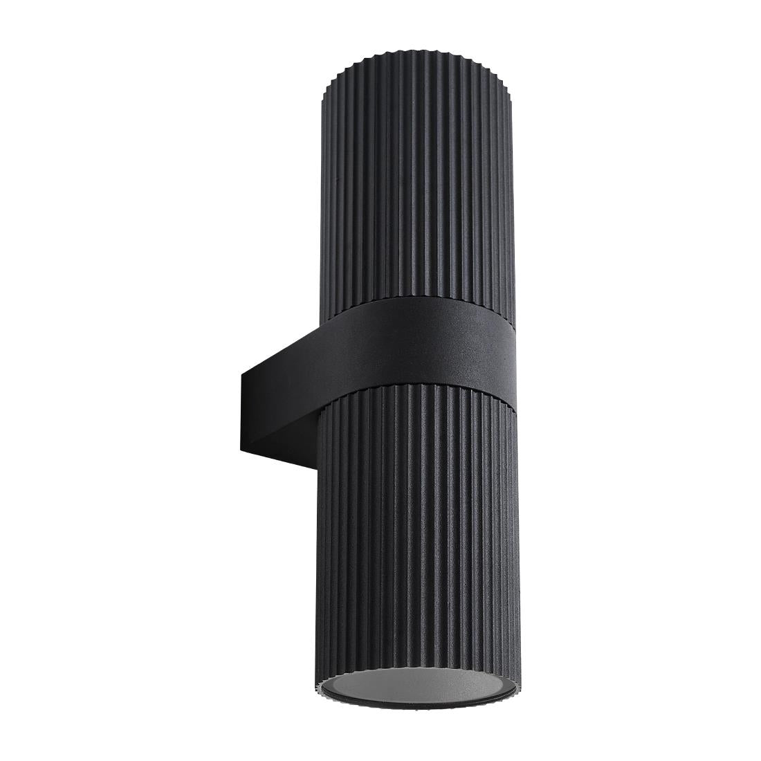 Nordlux Kyklop Ripple Maxi Wall Light Black