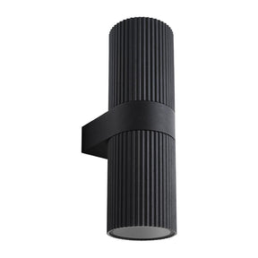 Nordlux Kyklop Ripple Maxi Wall Light Black