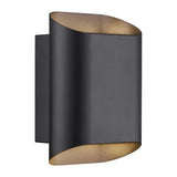 Nordlux Nico 22 Round Maxi Wall Light Black