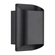Nordlux Nico 22 Round Maxi Wall Light Black
