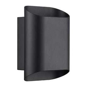 Nordlux Nico 22 Round Maxi Wall Light Black