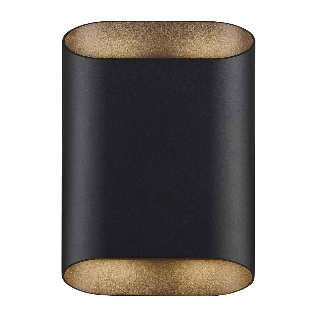 Nordlux Nico 22 Round Maxi Wall Light Black