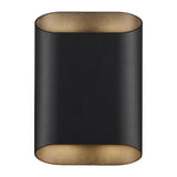 Nordlux Nico 22 Round Maxi Wall Light Black