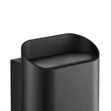 Nordlux Nico 22 Round Maxi Wall Light Black