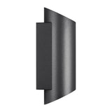 Nordlux Nico Round 22 Wall Light Black
