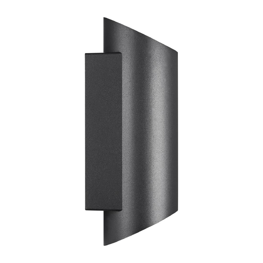 Nordlux Nico Round 22 Wall Light Black