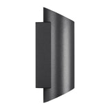 Nordlux Nico Round 22 Wall Light Black