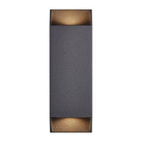 Nordlux Nico Square 22 Wall Light Black