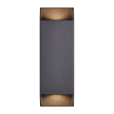 Nordlux Nico Square 22 Wall Light Black