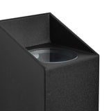 Nordlux Nico Square 22 Wall Light Black