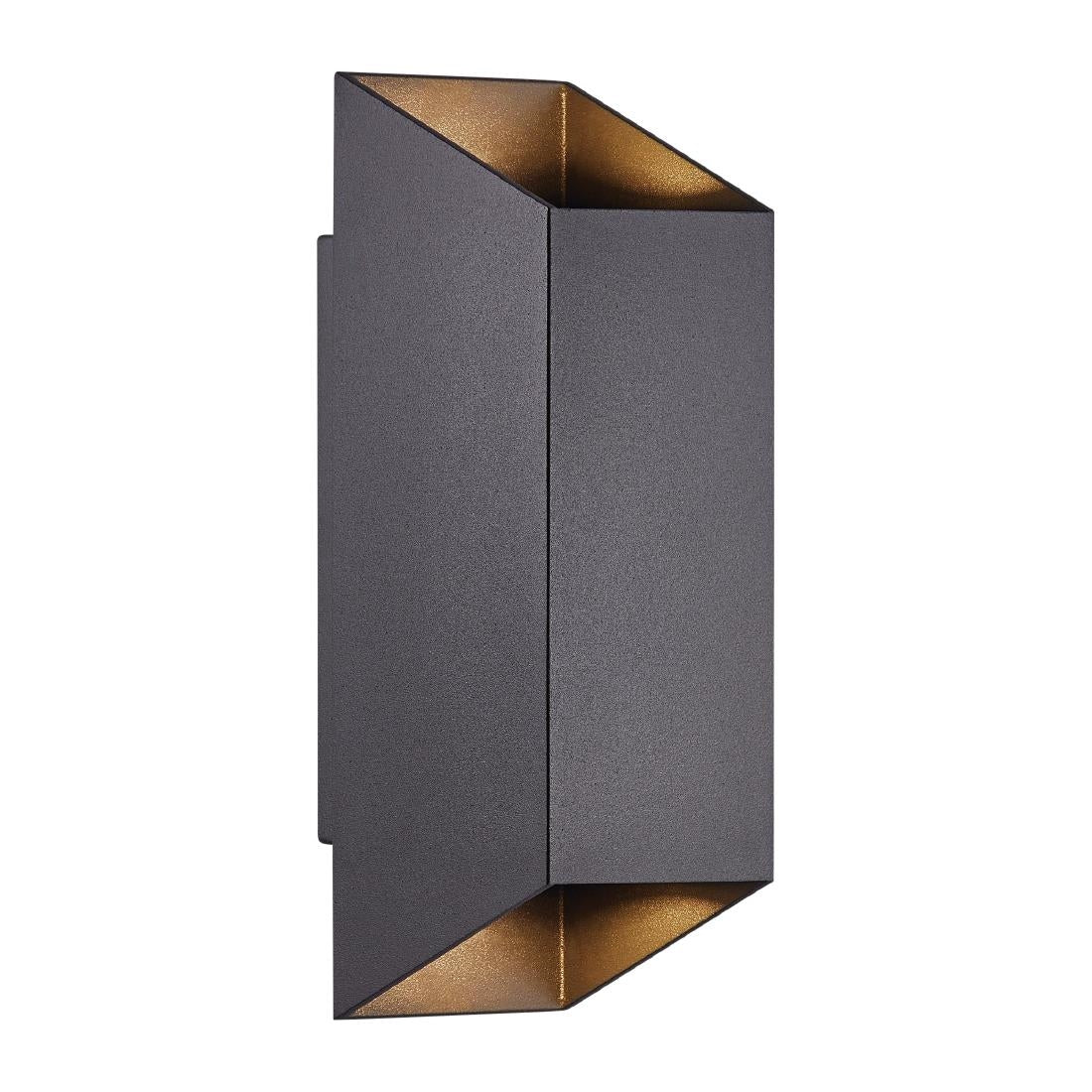 Nordlux Nico Square 22 Wall Light Black