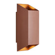 Nordlux Nico Square 22 Wall Light Rusty