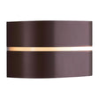 Nordlux Sibelis Wall Light Brown Metallic
