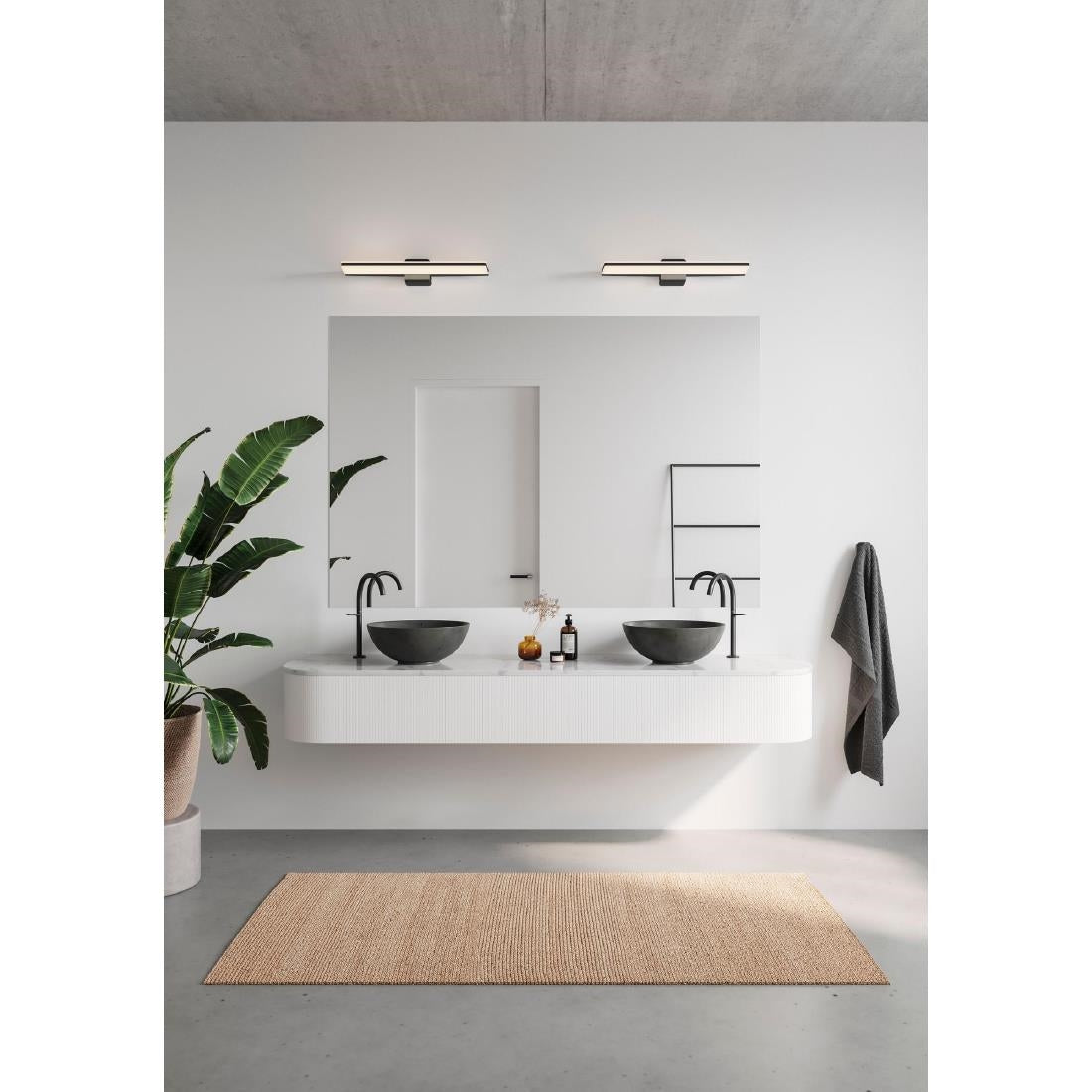 Nordlux Tinia 60 Wall Light Black