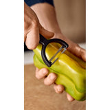 Victorinox Serrated Ypso Peeler Black