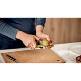 Victorinox Serrated Ypso Peeler Black