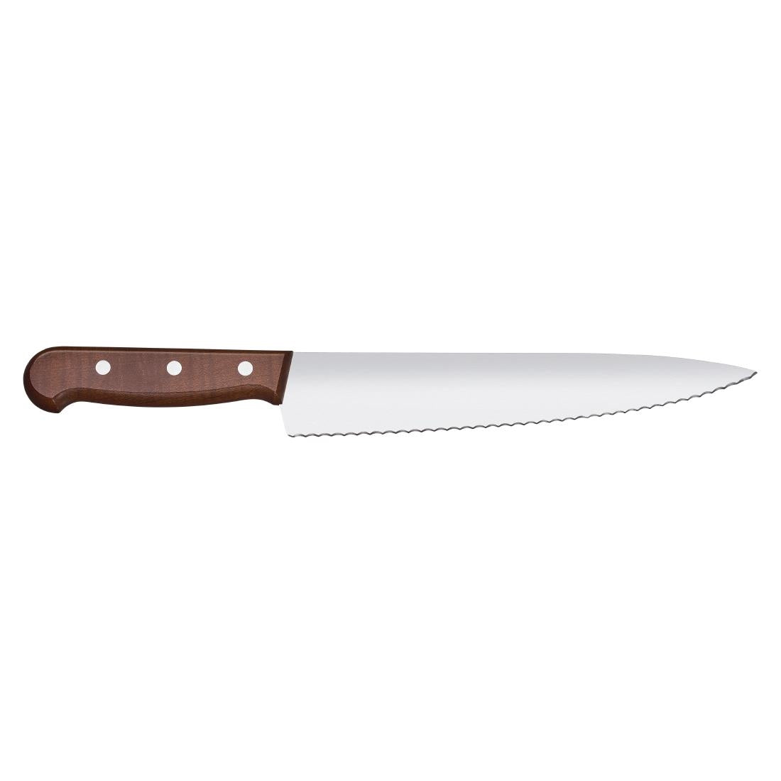Victorinox Wood Serrated Chefs Knife 22cm