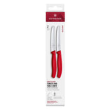 Victorinox Swiss Classic Tomato & Table Knife Red 11cm (2 Pack)