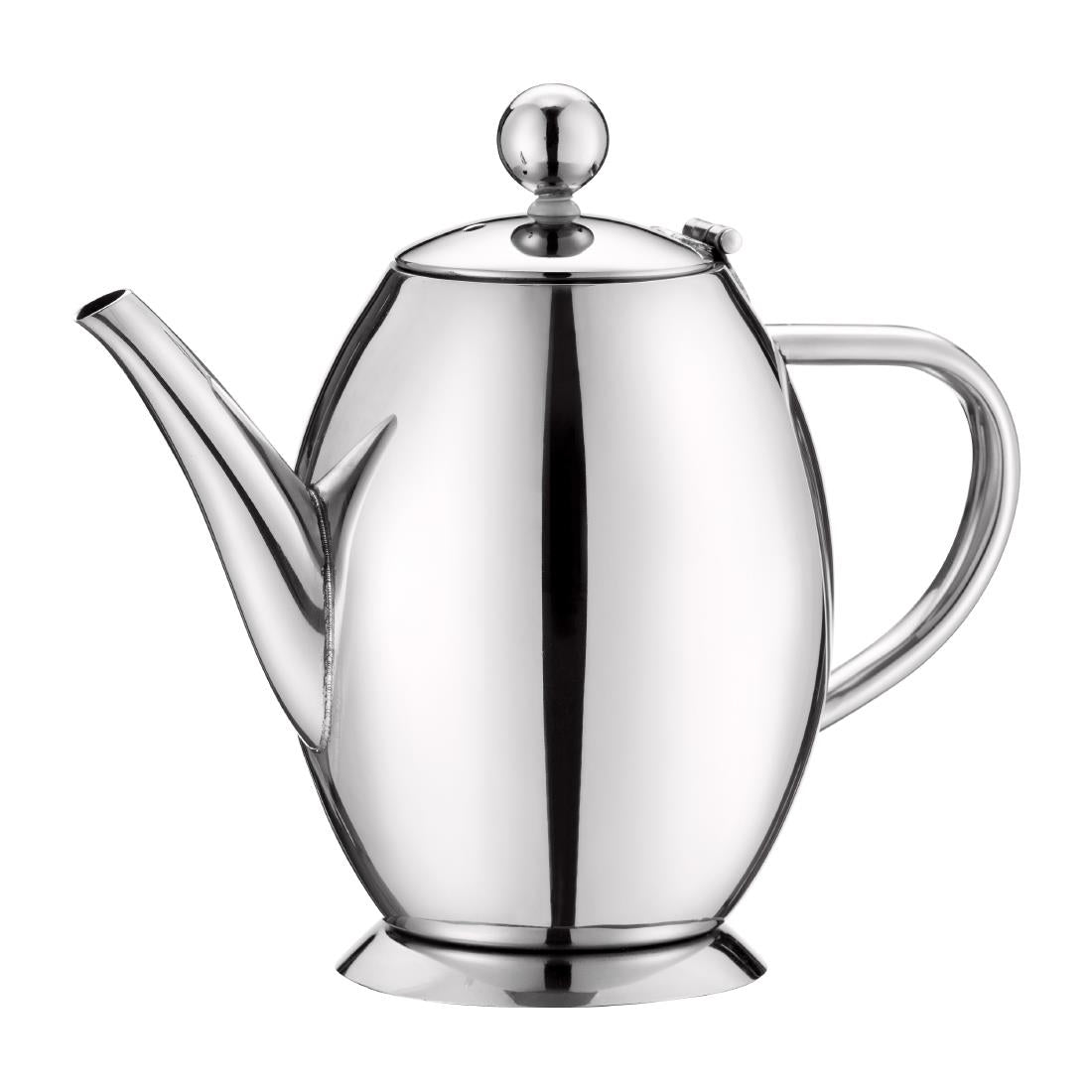Elia Classic Stainless Steel Coffee Pot with Hinged Lid 450ml