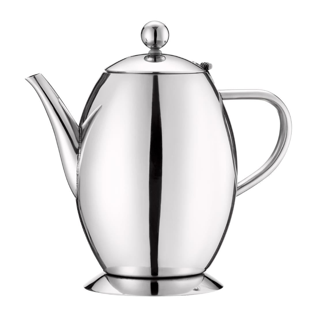 Elia Classic Stainless Steel Coffee Pot with Hinged Lid 800ml