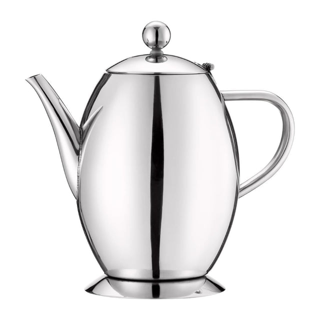 Elia Classic Stainless Steel Coffee Pot with Hinged Lid 800ml