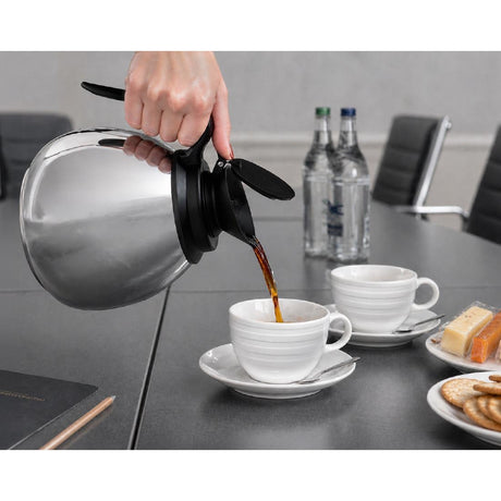 Elia Satin Stainless Steel Double Wall Decanter 1.9Ltr