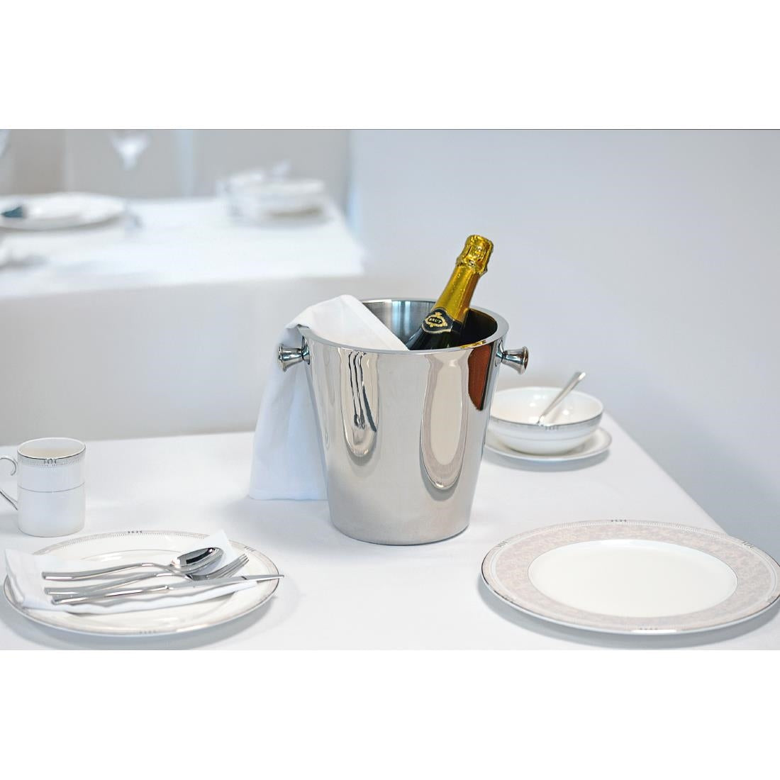 Elia Stainless Still Double Wall Wine Cooler 230mm