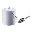 Elia Insulated Ice Bucket with Scoop White 3Ltr