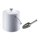 Elia Insulated Ice Bucket with Scoop White 3Ltr