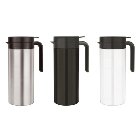 Elia Cylinder-Type Vacuum Jug White 1Ltr
