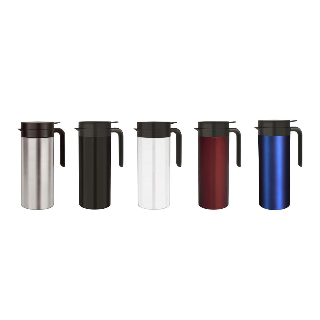 Elia Cylinder-Type Vacuum Jug Satin Stainless Steel 1Ltr