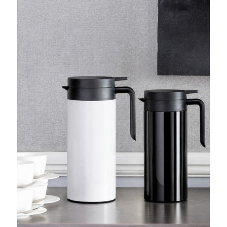 Elia Cylinder-Type Vacuum Jug Black 1Ltr
