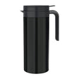 Elia Cylinder-Type Vacuum Jug Black 1.5Ltr