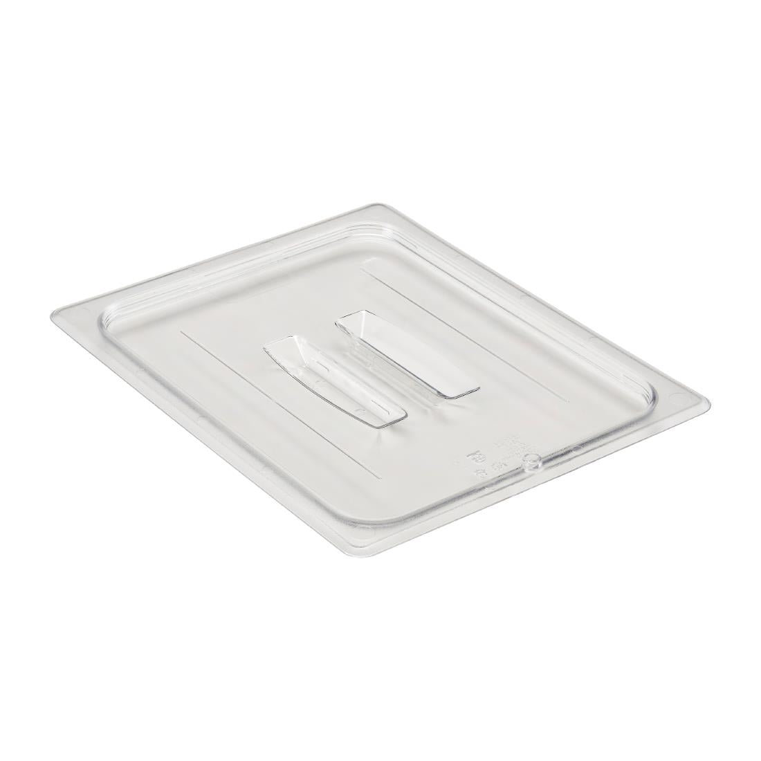 Cambro Camview BPA Free Gastronorm Food Tray Lid with Handle GN 1/2