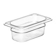 Cambro Camview BPA Free Gastronorm Food Tray GN 1/9 65mm