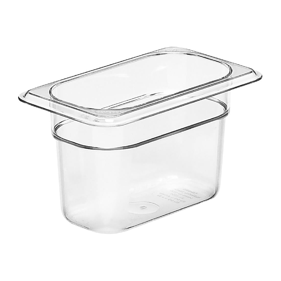 Cambro Camview BPA Free Gastronorm Food Tray GN 1/9 100mm