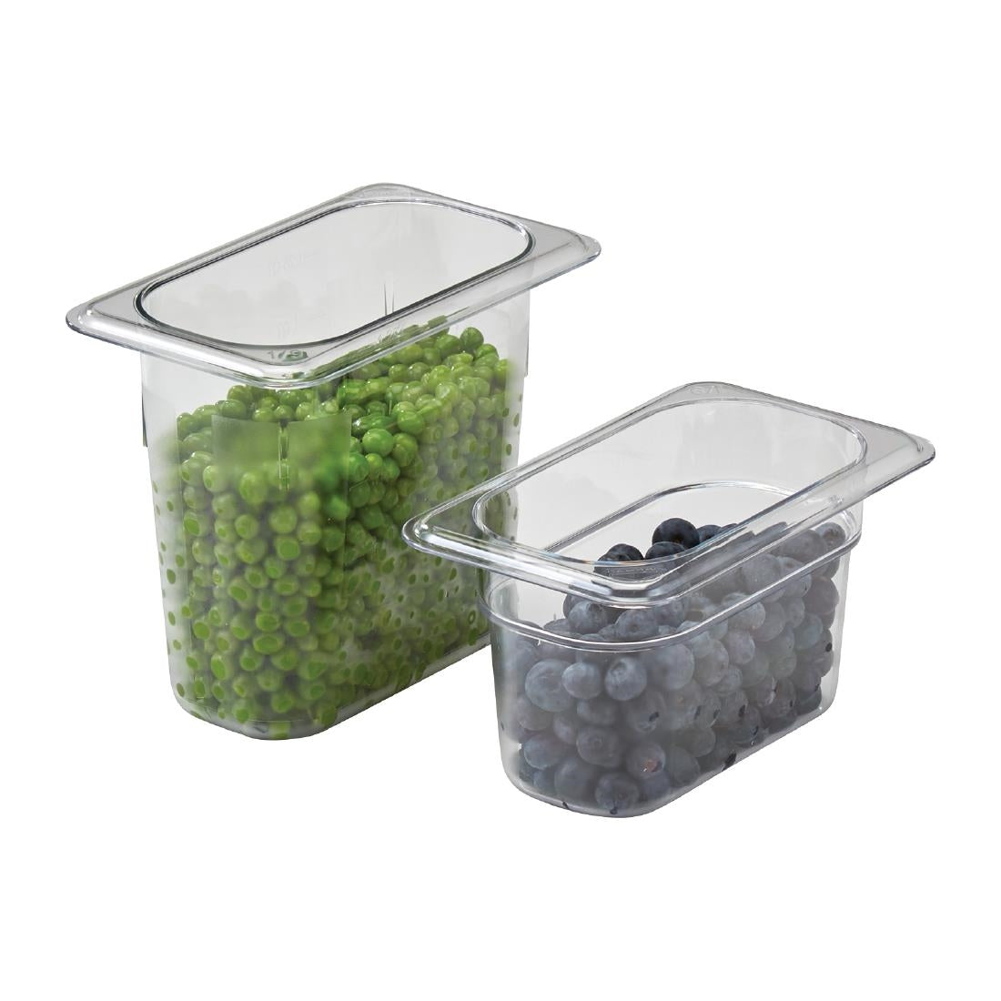 Cambro Camview BPA Free Gastronorm Food Tray GN 1/9 100mm