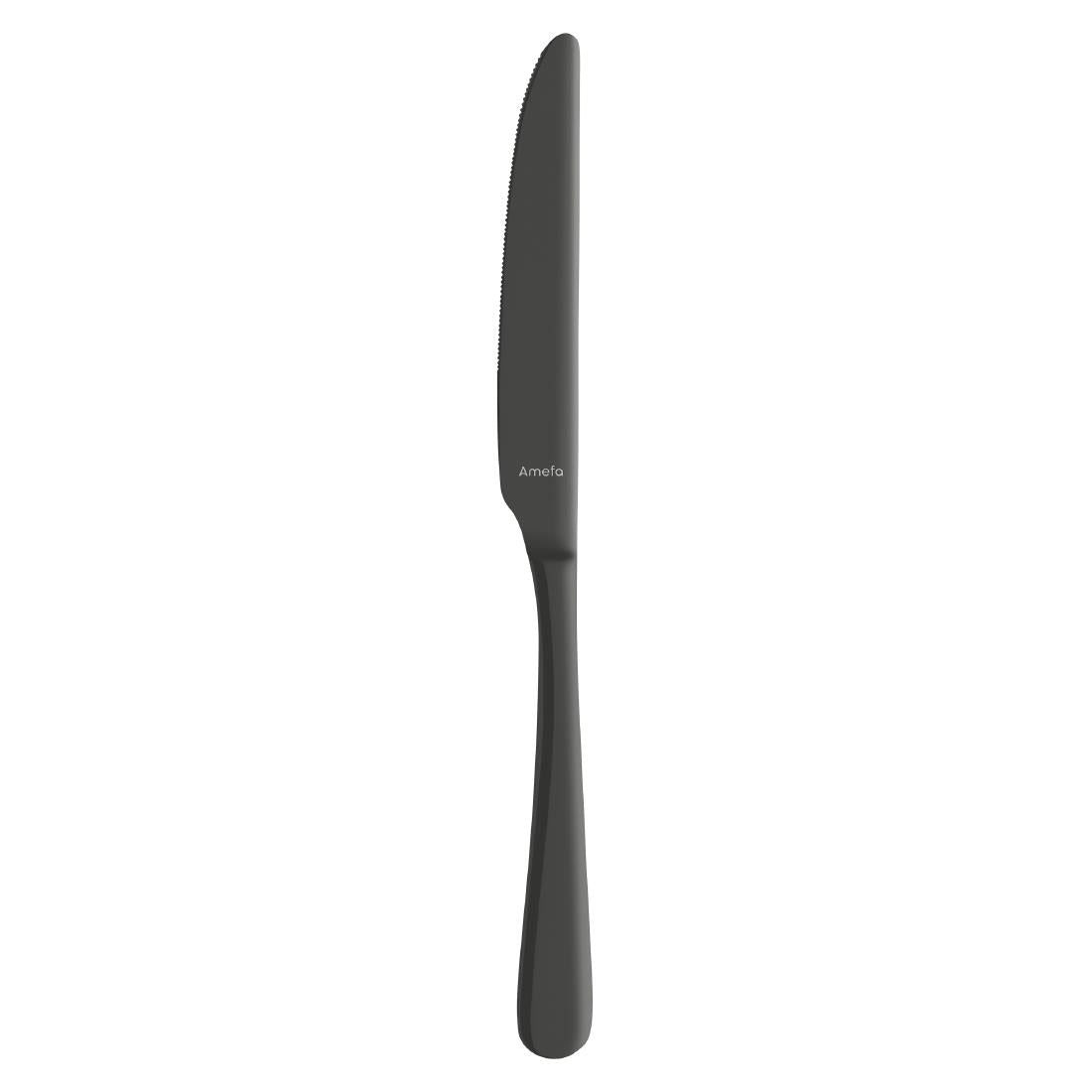 Amefa Austin Dessert Knives Black PVD (12 Pack)