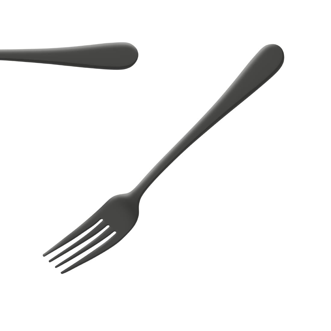 Amefa Austin Dessert Forks Black PVD (12 Pack)
