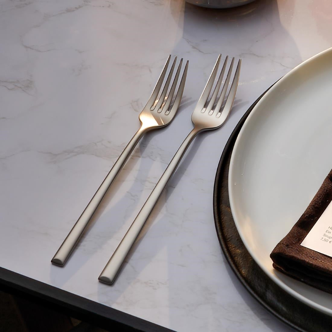 Amefa Metropole Velvet Espresso Spoons (12 Pack)