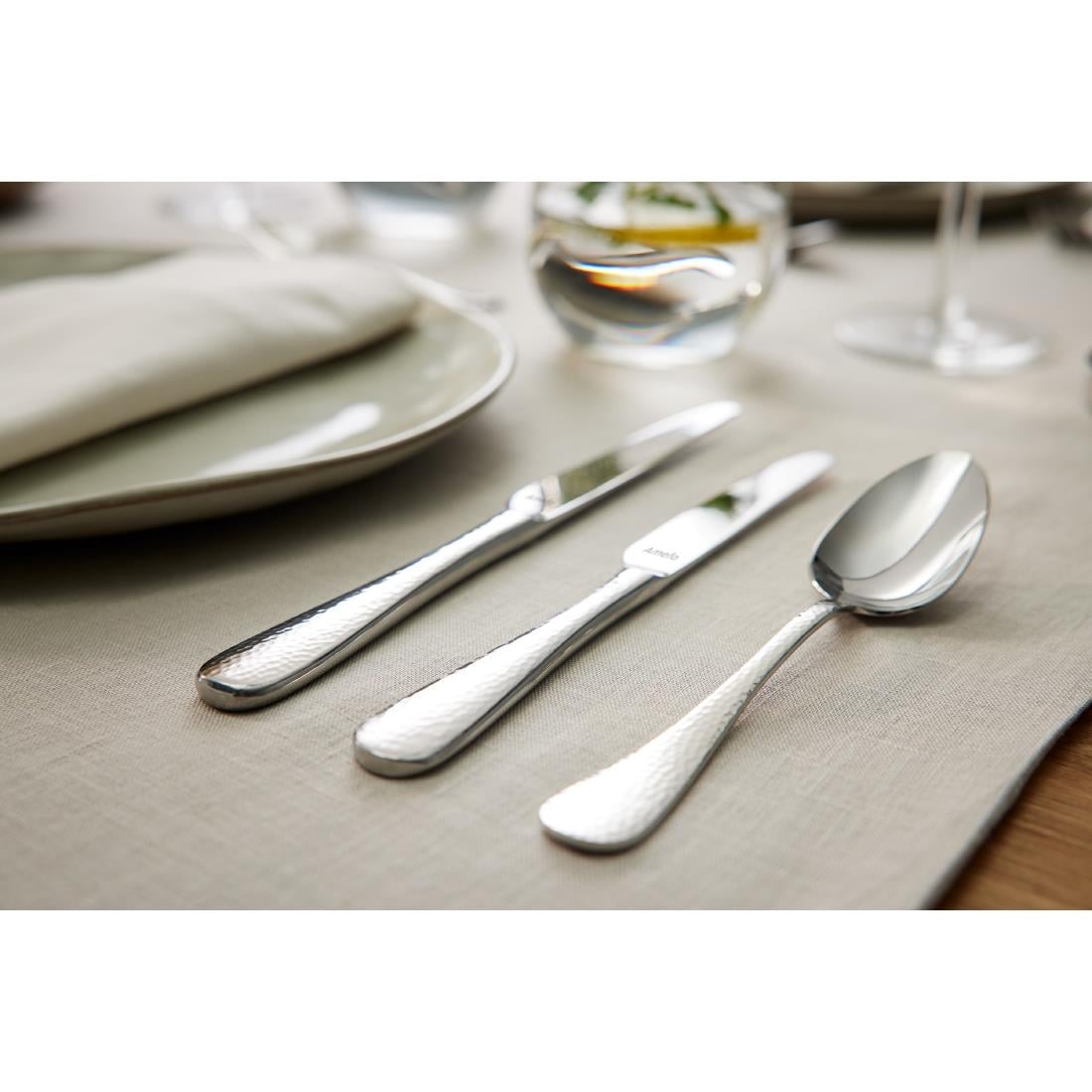 Amefa Sierra Hammered Dessert Forks (12 Pack)