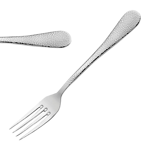 Amefa Sierra Hammered Dessert Forks (12 Pack)