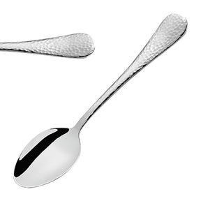 Amefa Sierra Hammered Medium Teaspoons (Pack 12)