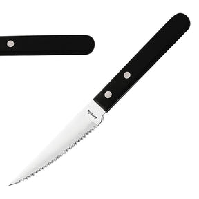 Amefa 2 Rivet Steak Knives Black (12 Pack)