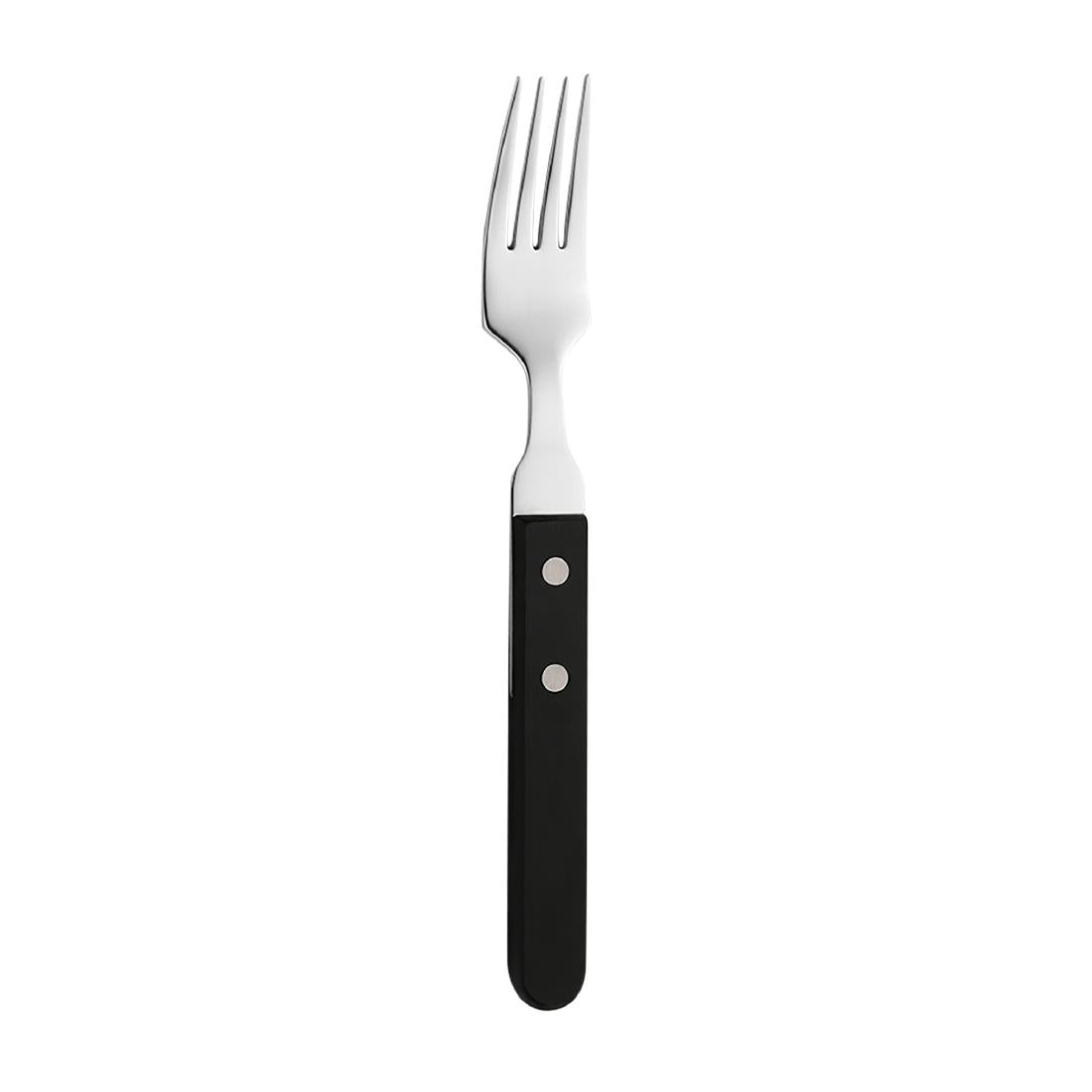 Amefa 2 Rivet Forks Black (12 Pack)