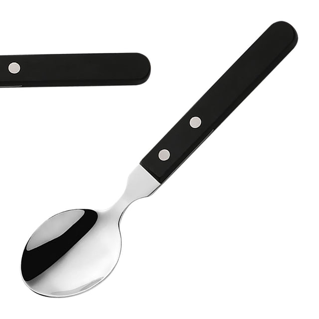 Amefa 2 Rivet Spoons Black (12 Pack)