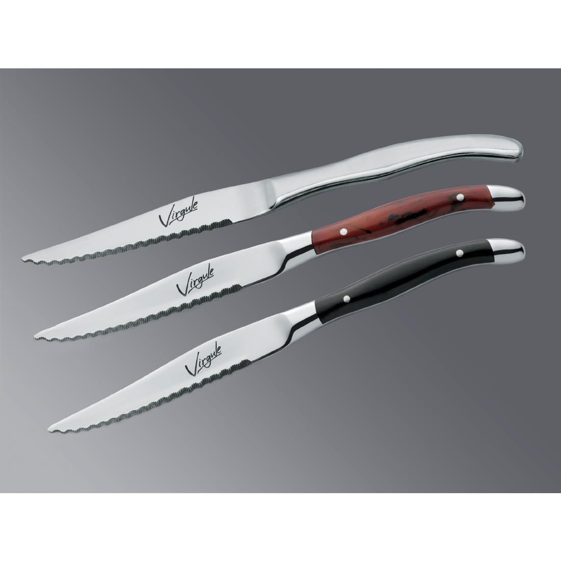 Amefa Royal Steak Knives Light Wood (6 Pack)