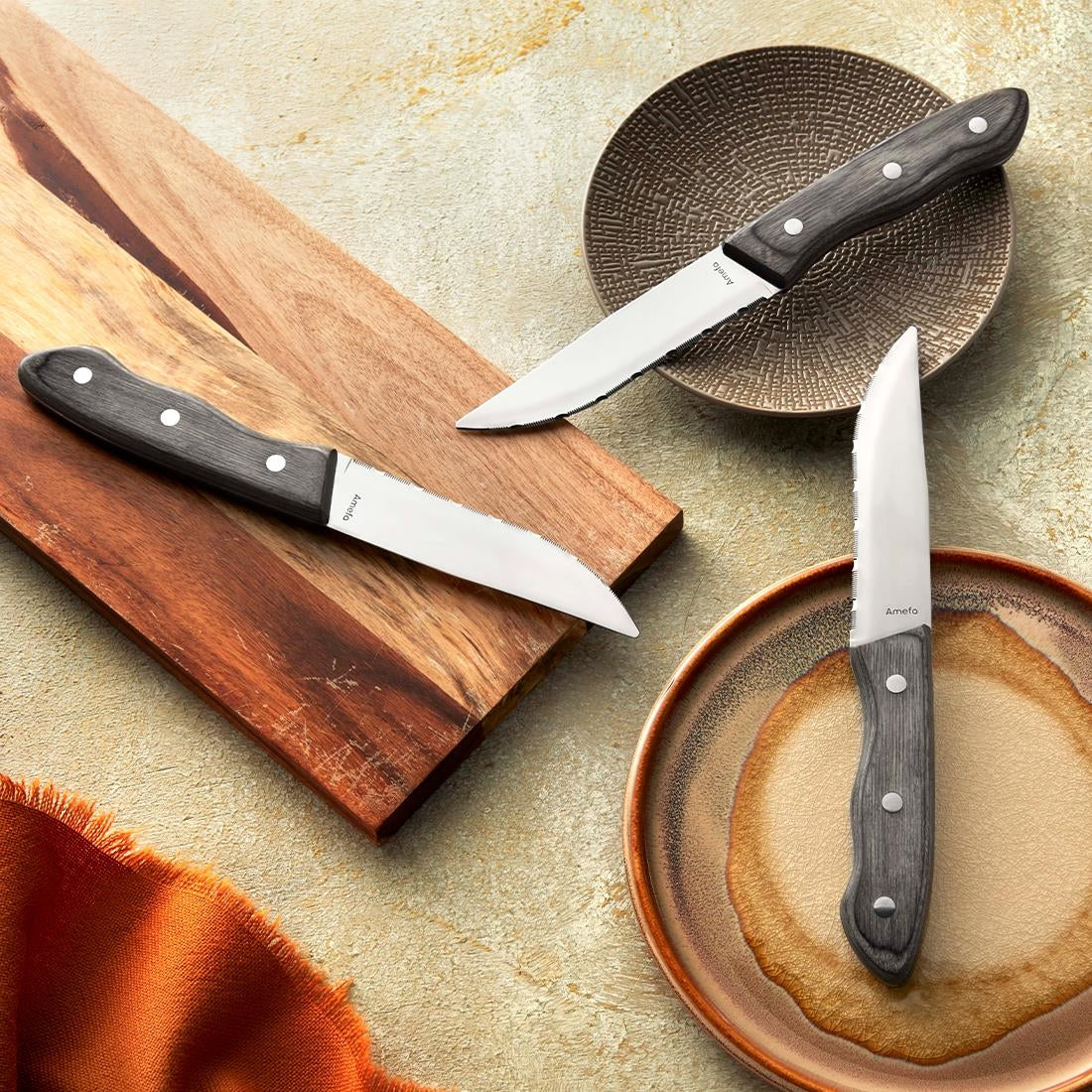 Amefa Hercule Jumbo Steak Knife (6 Pack)